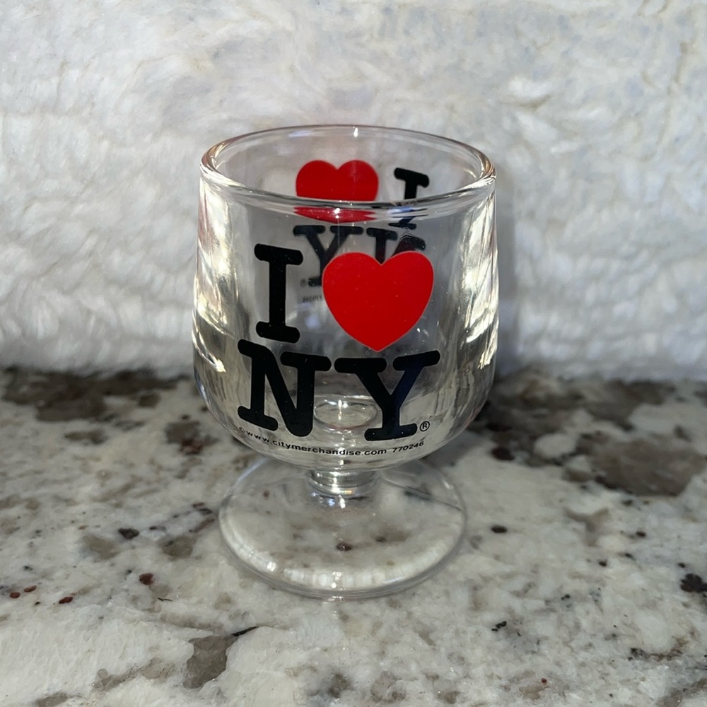 Vintage I ❤️ NY Shot Glass